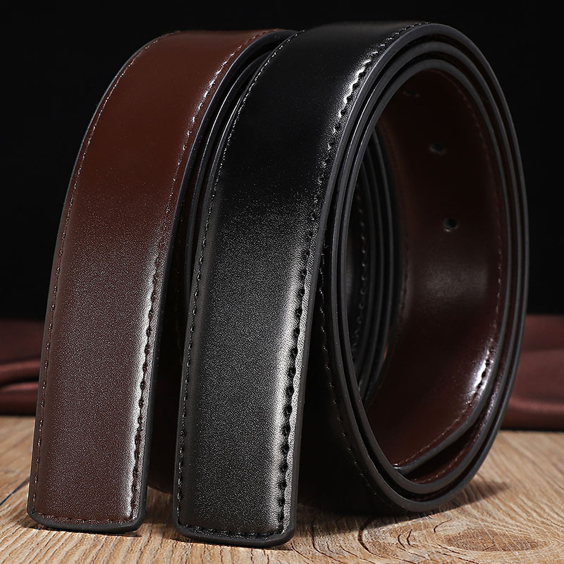 Leather Belt Braided - Multi-size Genuine Leather Mens Belt Two-layer
