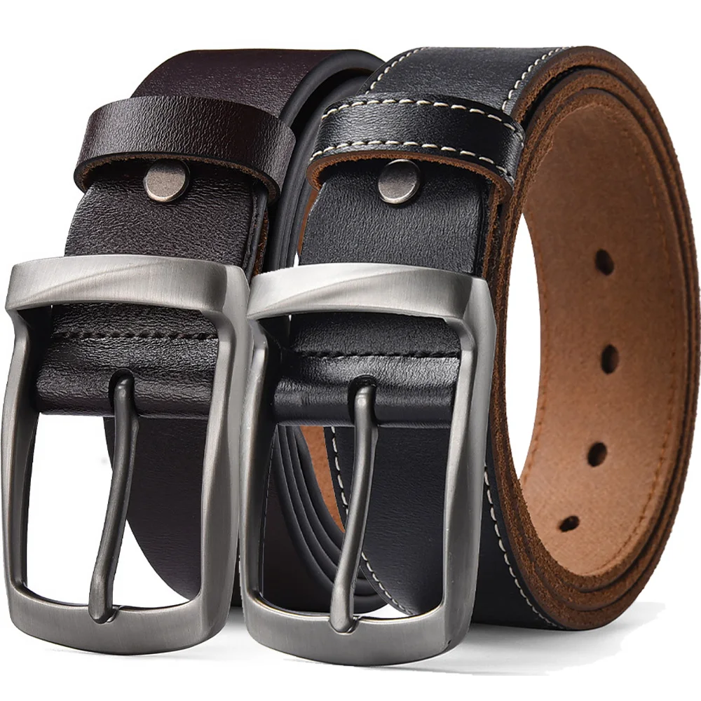 Leather Belt Braided - Large Size 105-140 150 160 170cm