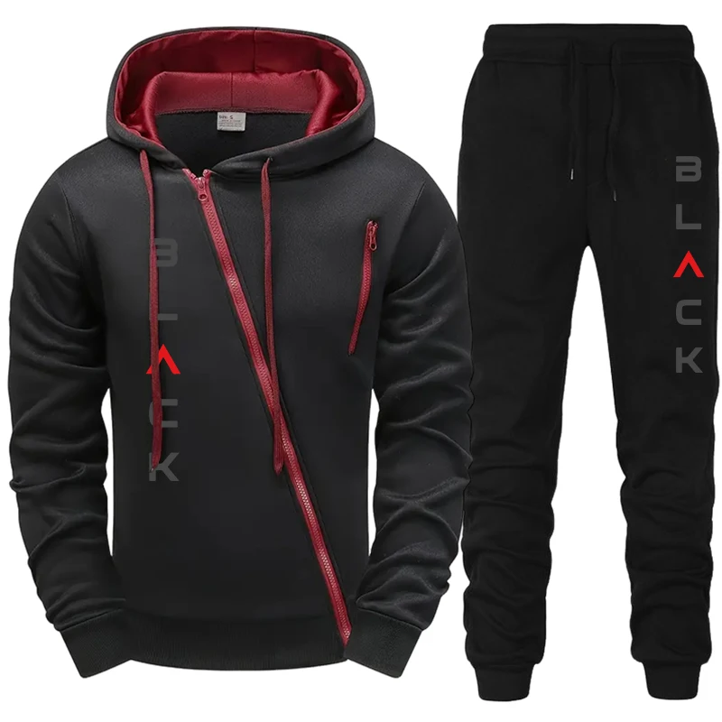 Men'S Fashion Zipper Hoodie - 2025 Hot Sale Mens Tracksuit Hoodie