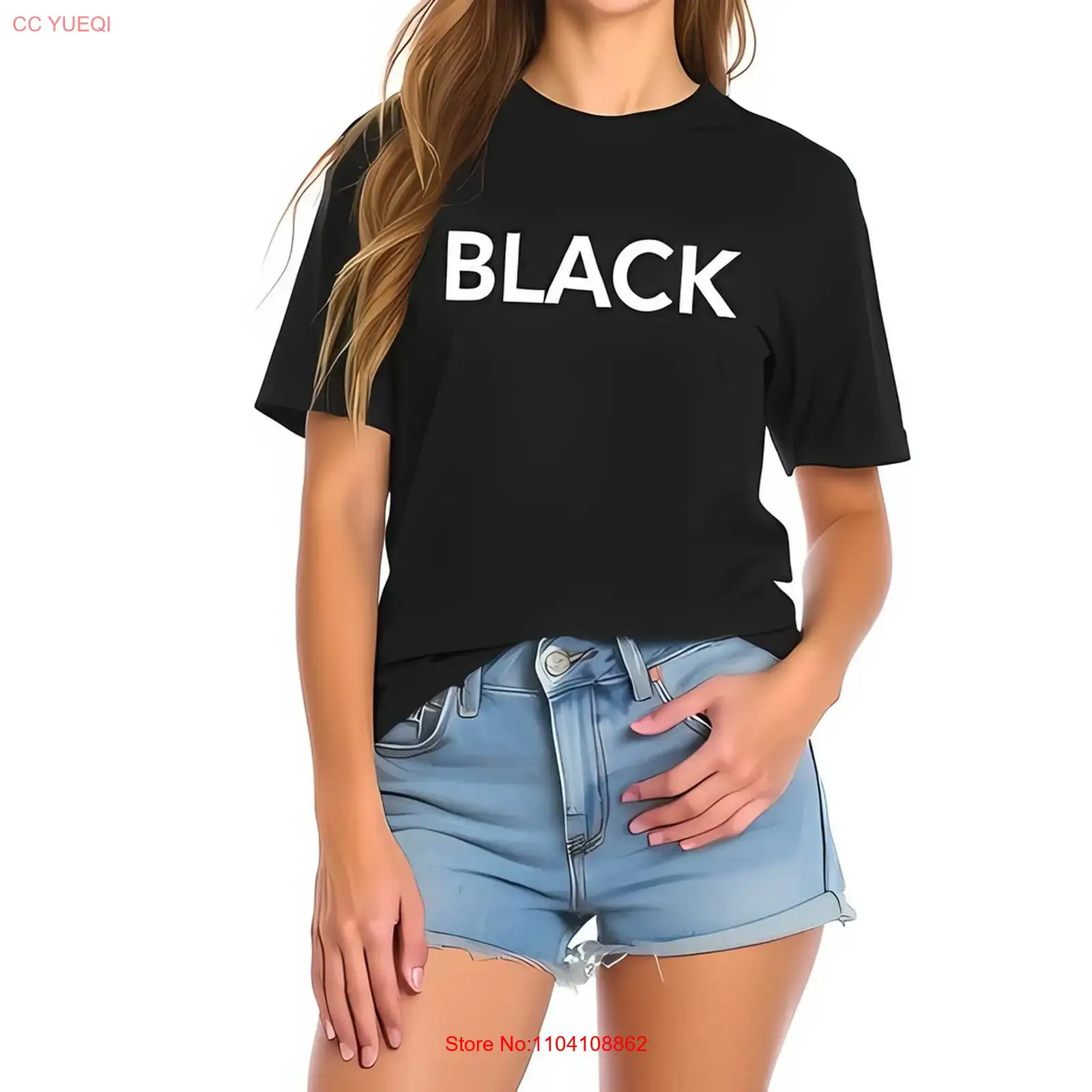 Graphic Tee Oversized - Stylish Oversized Black T Shirt with