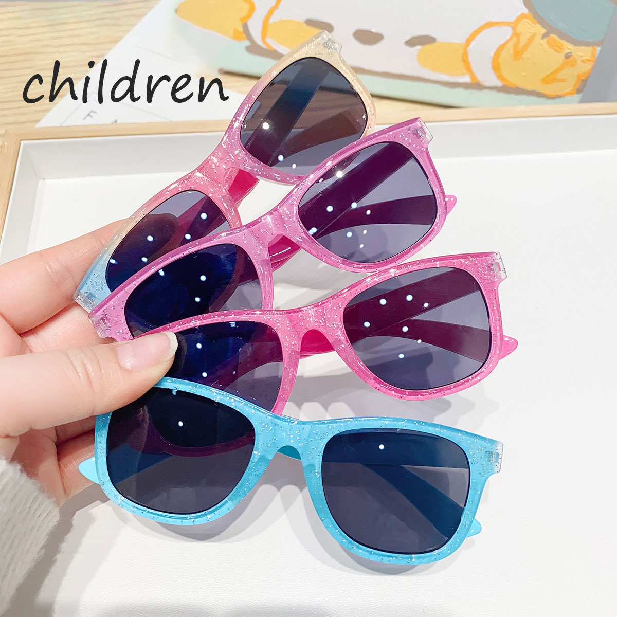 Men'S Fashion Essentials 2025 - 2025 New Children's Colorful Fine Shining