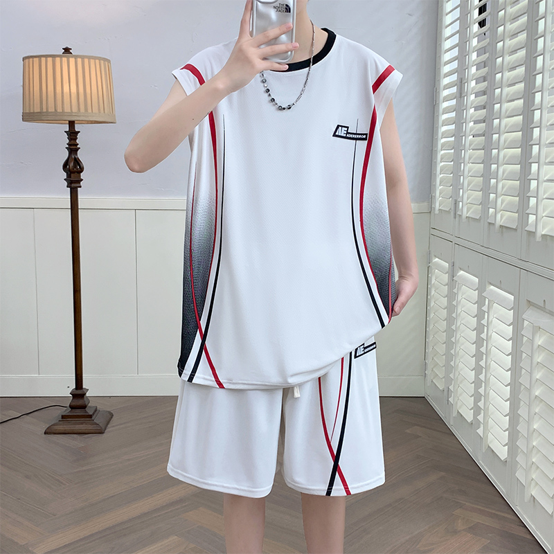 Men'S Fashion Pants - Men's Casual 2-Piece Sportswear Set Streetwear