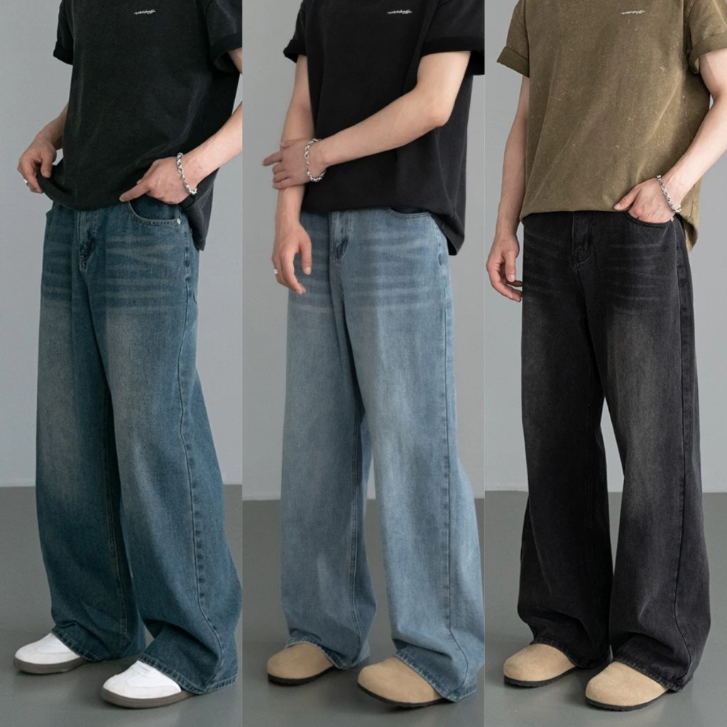 Men'S Fashion Nova Jeans - Men's New Denim Pants Old Blue
