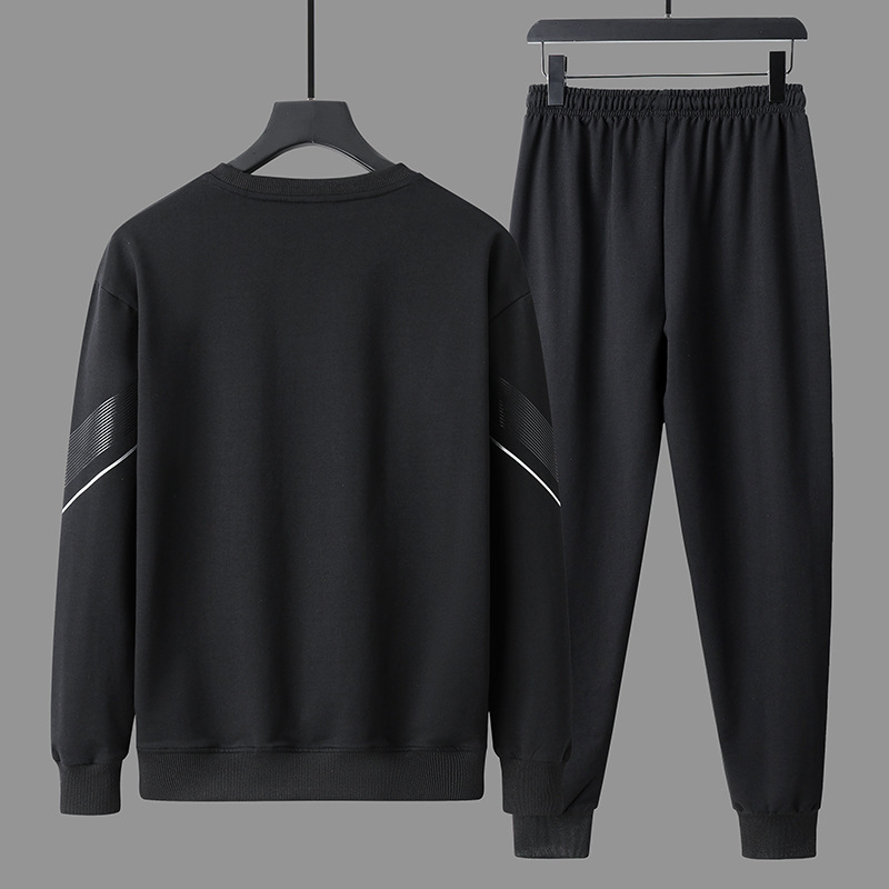 Men's Casual 2-Piece Sportswea - Men'S Fashion Zipper Hoodie ulasan dan harga