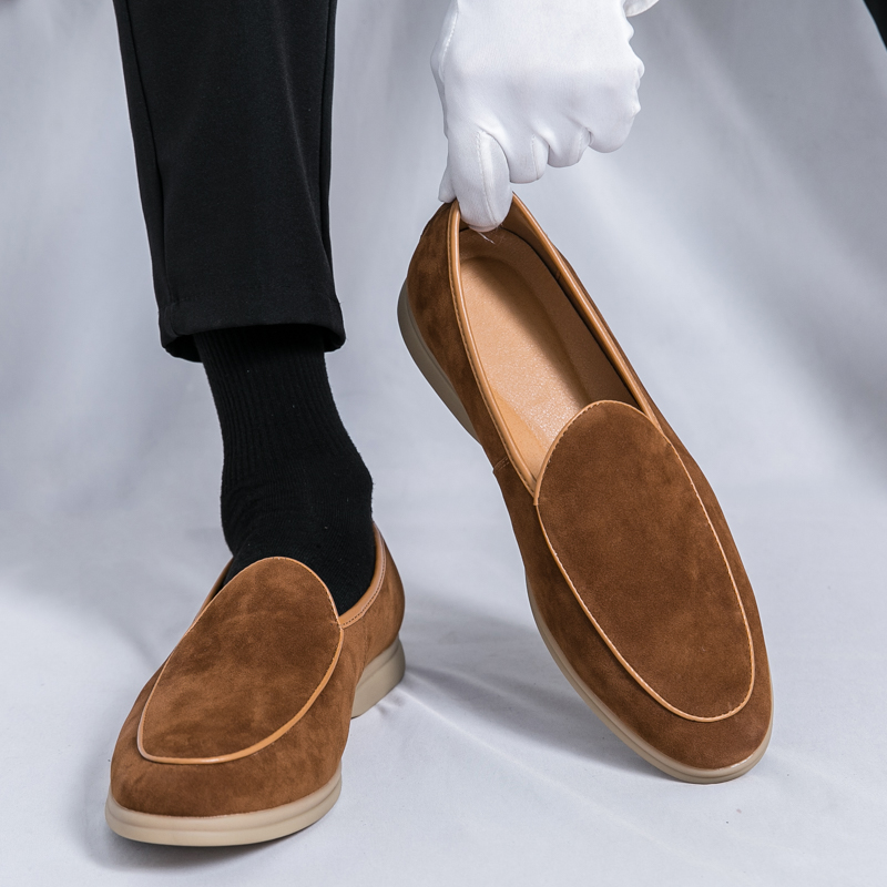 Fashion Men Luxury Brand Loafe - Men'S Fashion Loafers Shoes ulasan dan harga