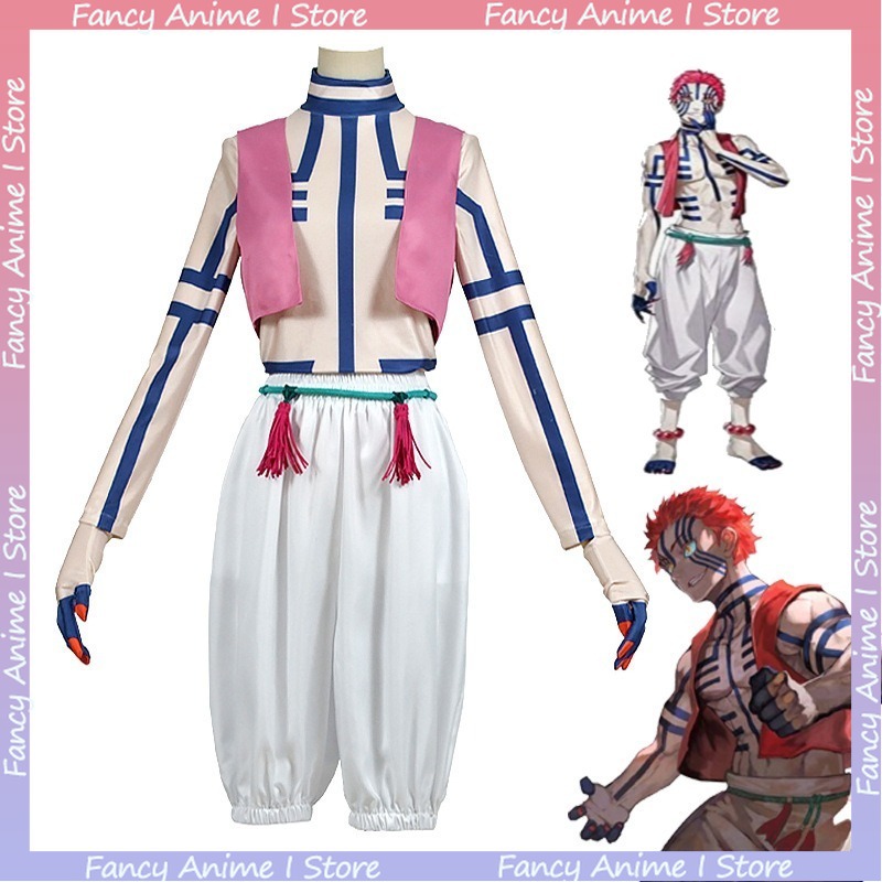Anime Akaza Copsplay Costume H - Men'S Fashion Trousers ulasan dan harga
