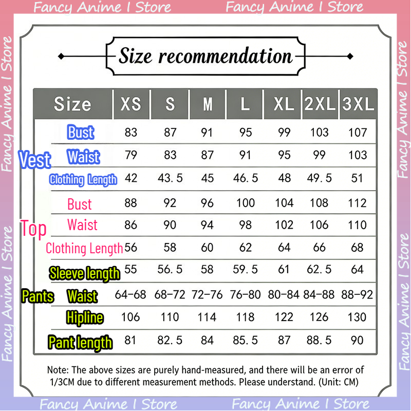 Anime Akaza Copsplay Costume H - Men'S Fashion Trousers ulasan dan harga