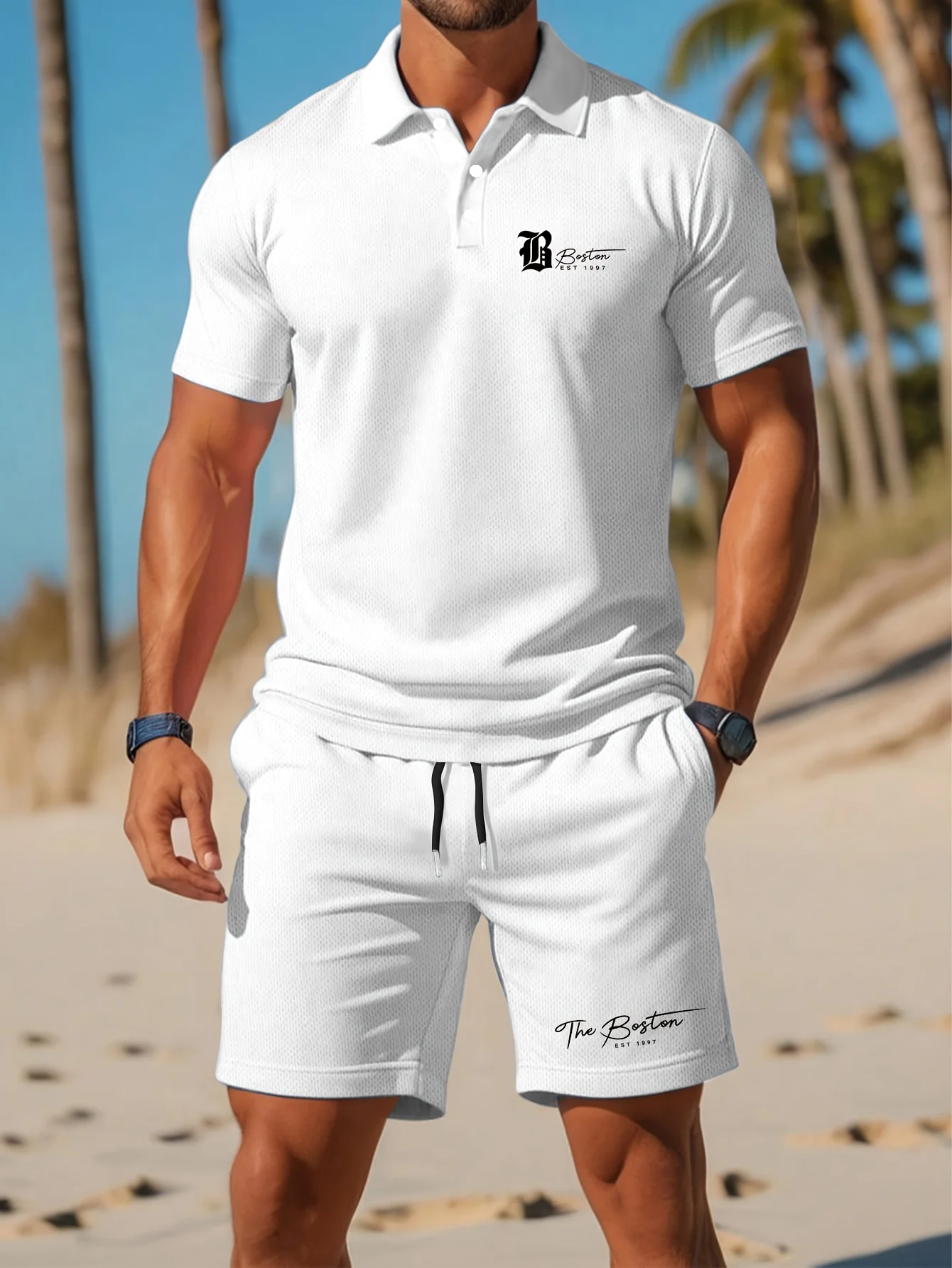 Summer New Men's Polo Shirt Se - Mens Fashion Wear ulasan dan harga