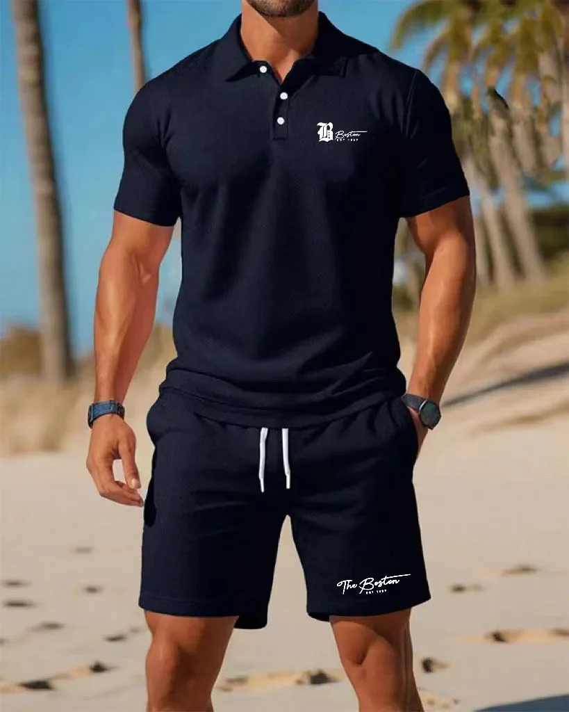 Summer New Men's Polo Shirt Se - Mens Fashion Wear ulasan dan harga