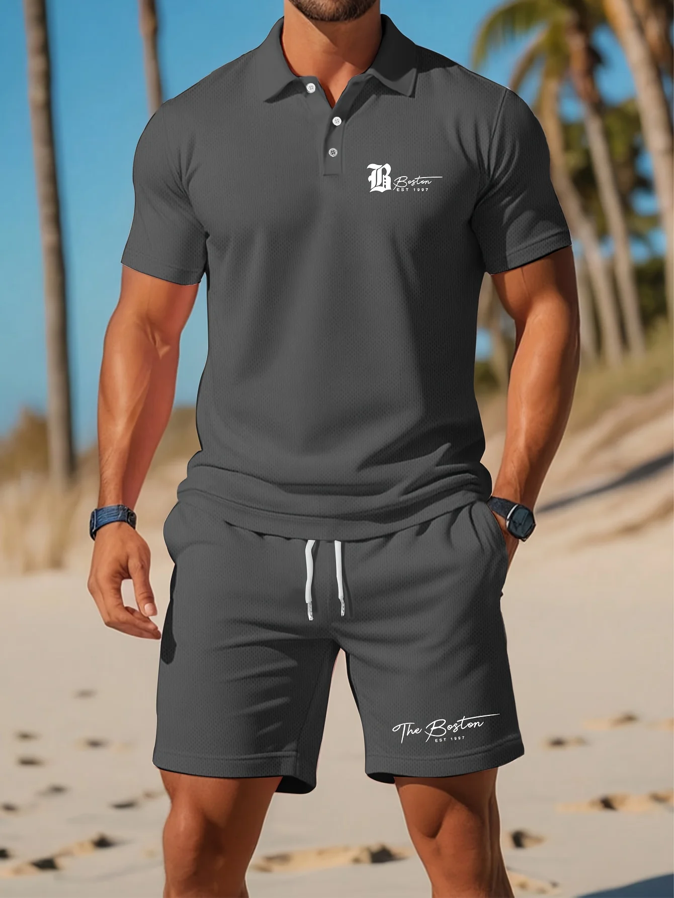 Summer New Men's Polo Shirt Se - Mens Fashion Wear ulasan dan harga