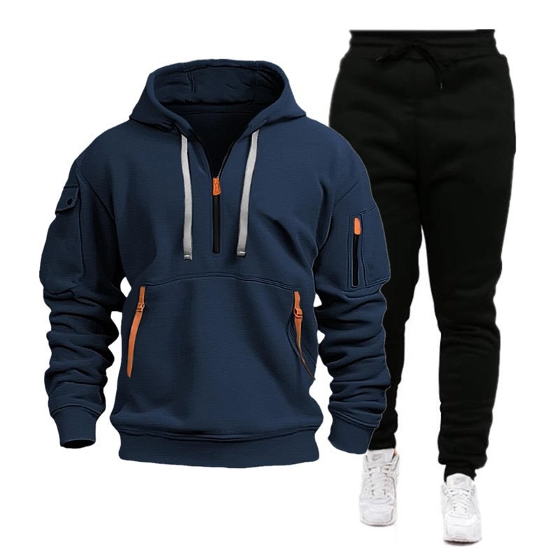 2025 Autumn and Winter Sports  - Men'S Fashion Zipper Hoodie ulasan dan harga