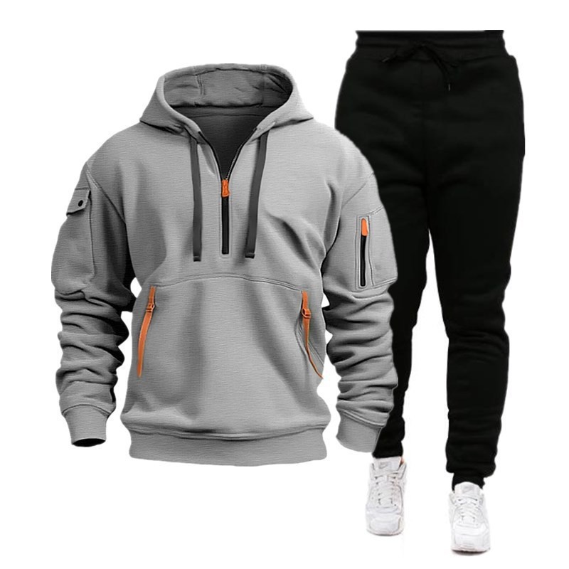 2025 Autumn and Winter Sports  - Men'S Fashion Zipper Hoodie ulasan dan harga