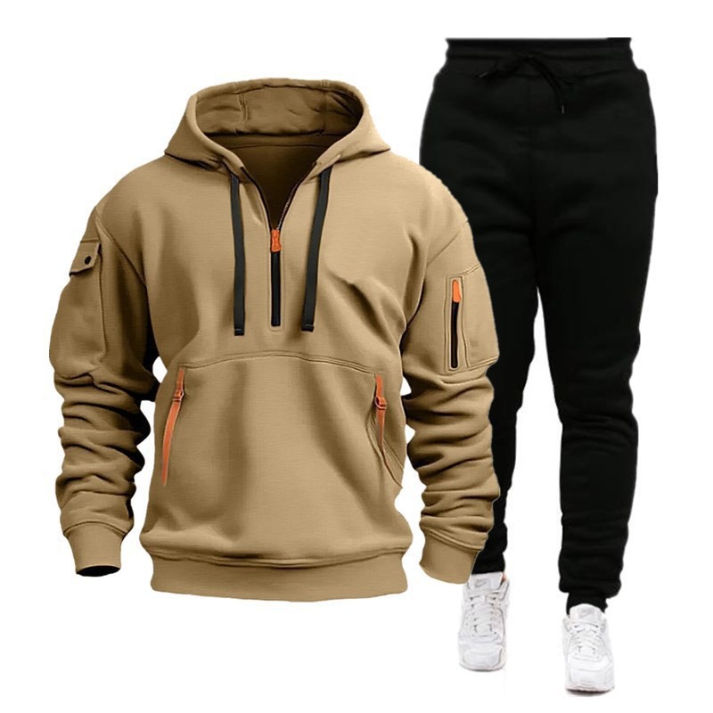 2025 Autumn and Winter Sports  - Men'S Fashion Zipper Hoodie ulasan dan harga