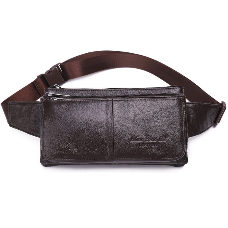 Men Waist Fanny Pack Belt Hip  - Leather Belt Braided ulasan dan harga