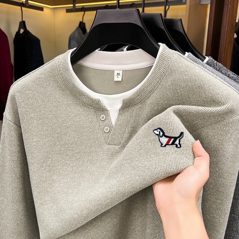 Fashion Trend Solid Color Men' - Mens Fashion Wear ulasan dan harga