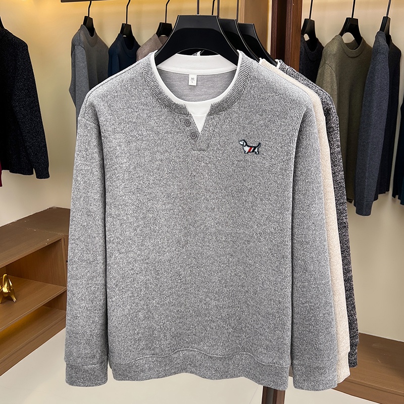 Fashion Trend Solid Color Men' - Mens Fashion Wear ulasan dan harga