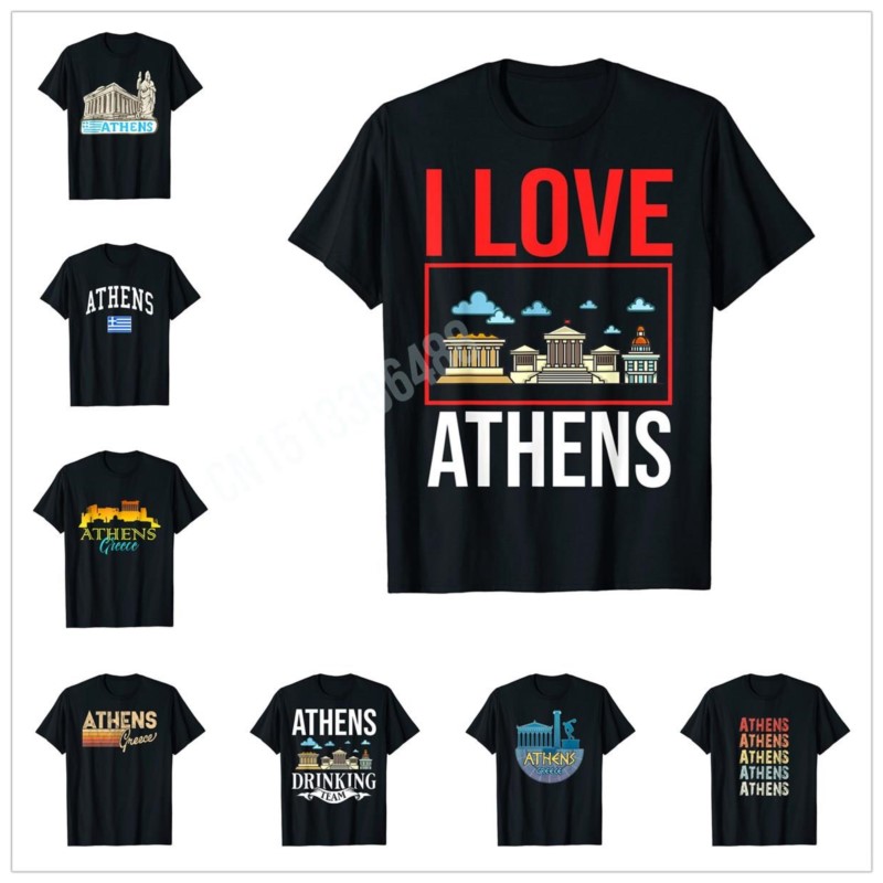 More Design I Love Athens Gree - Men'S Fashion Greece ulasan dan harga