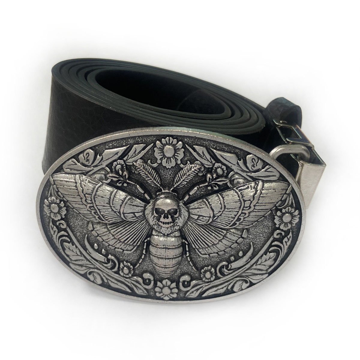 Men Vintage Belt Buckle, Antiq - Leather Belt Braided ulasan dan harga
