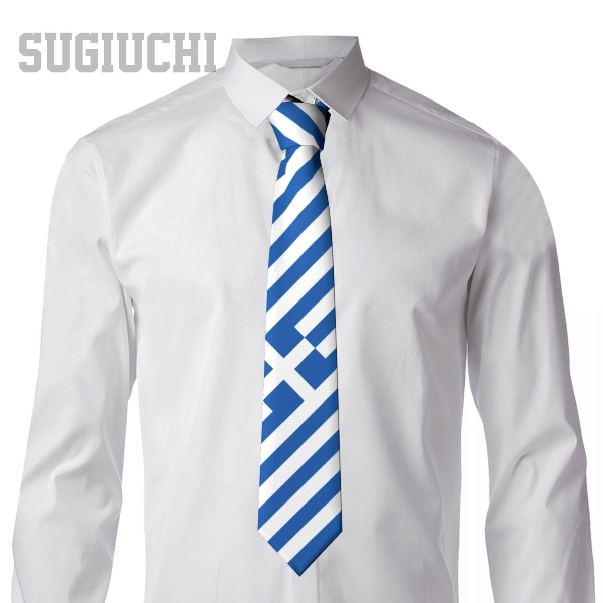 Neck Ties Greece Flag Greek Na - Men'S Fashion Greece ulasan dan harga