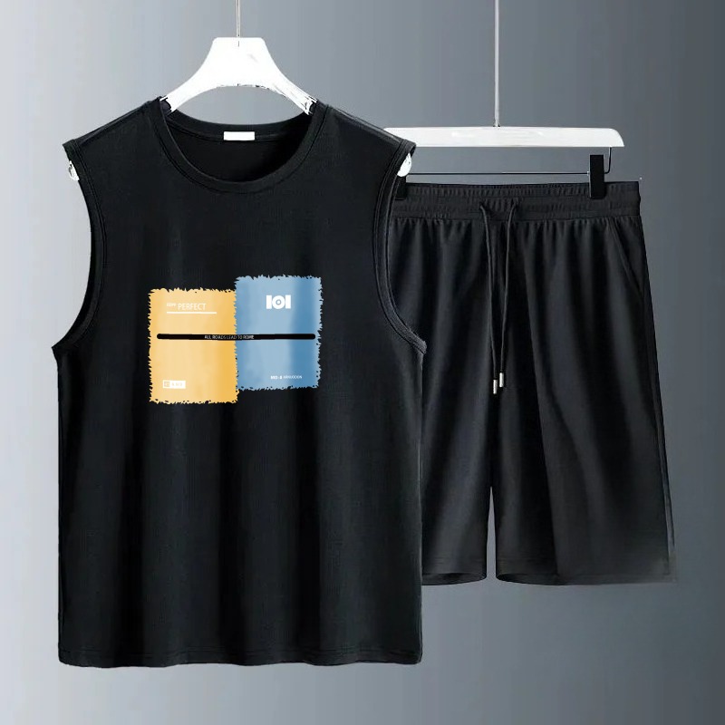 2026 Summer Tank top Set Casua - Track Suit Men ulasan dan harga
