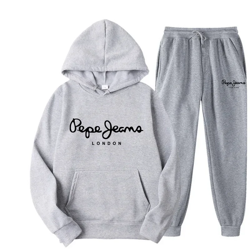 Men Women Printed Hoodie Track - Men'S Fashion Trousers ulasan dan harga