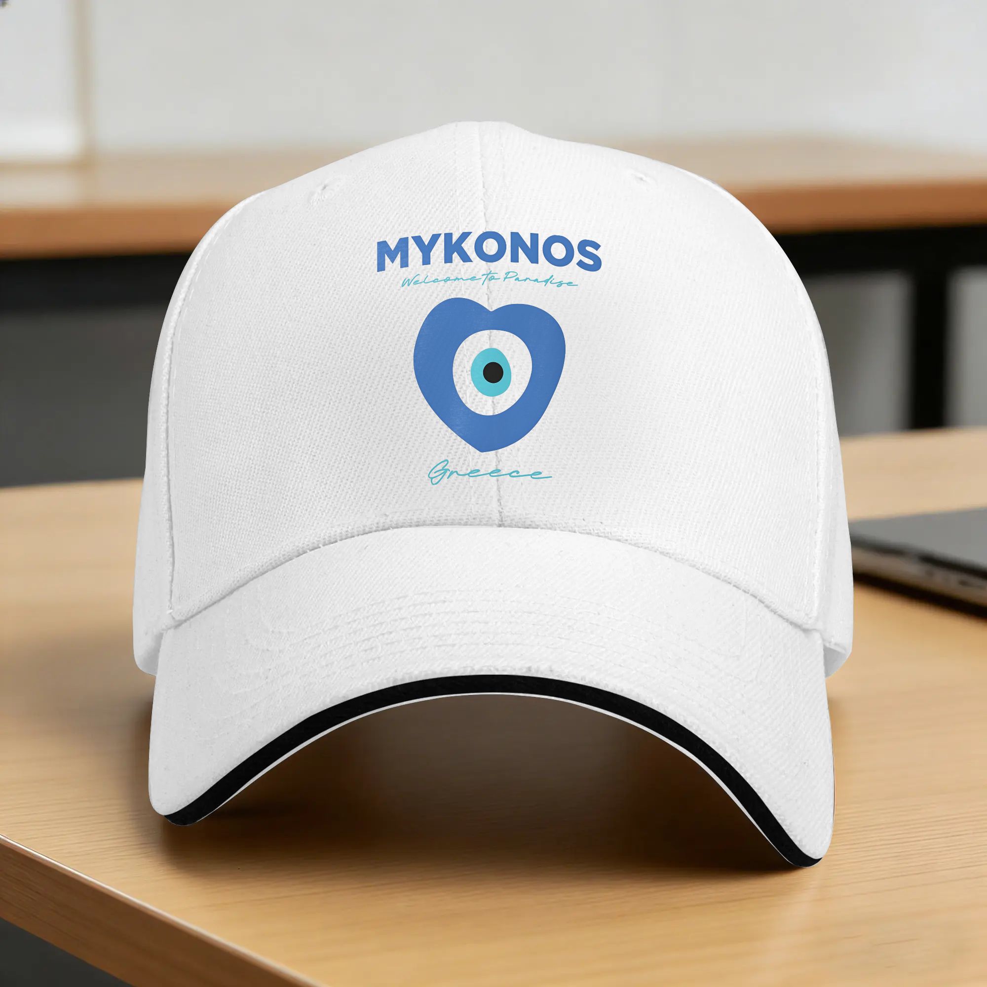 MYKONOS-GREECE Sun Baseball Ca - Men'S Fashion Greece ulasan dan harga