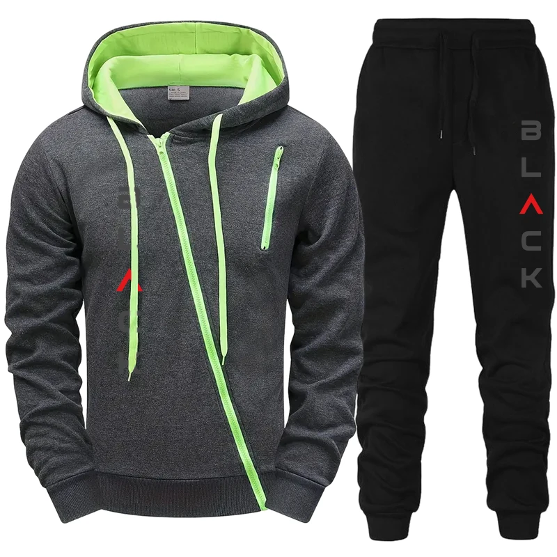 2025 Hot Sale Mens Tracksuit H - Men'S Fashion Zipper Hoodie ulasan dan harga
