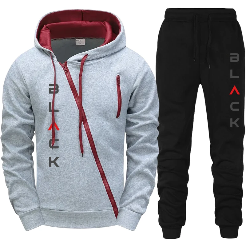 2025 Hot Sale Mens Tracksuit H - Men'S Fashion Zipper Hoodie ulasan dan harga