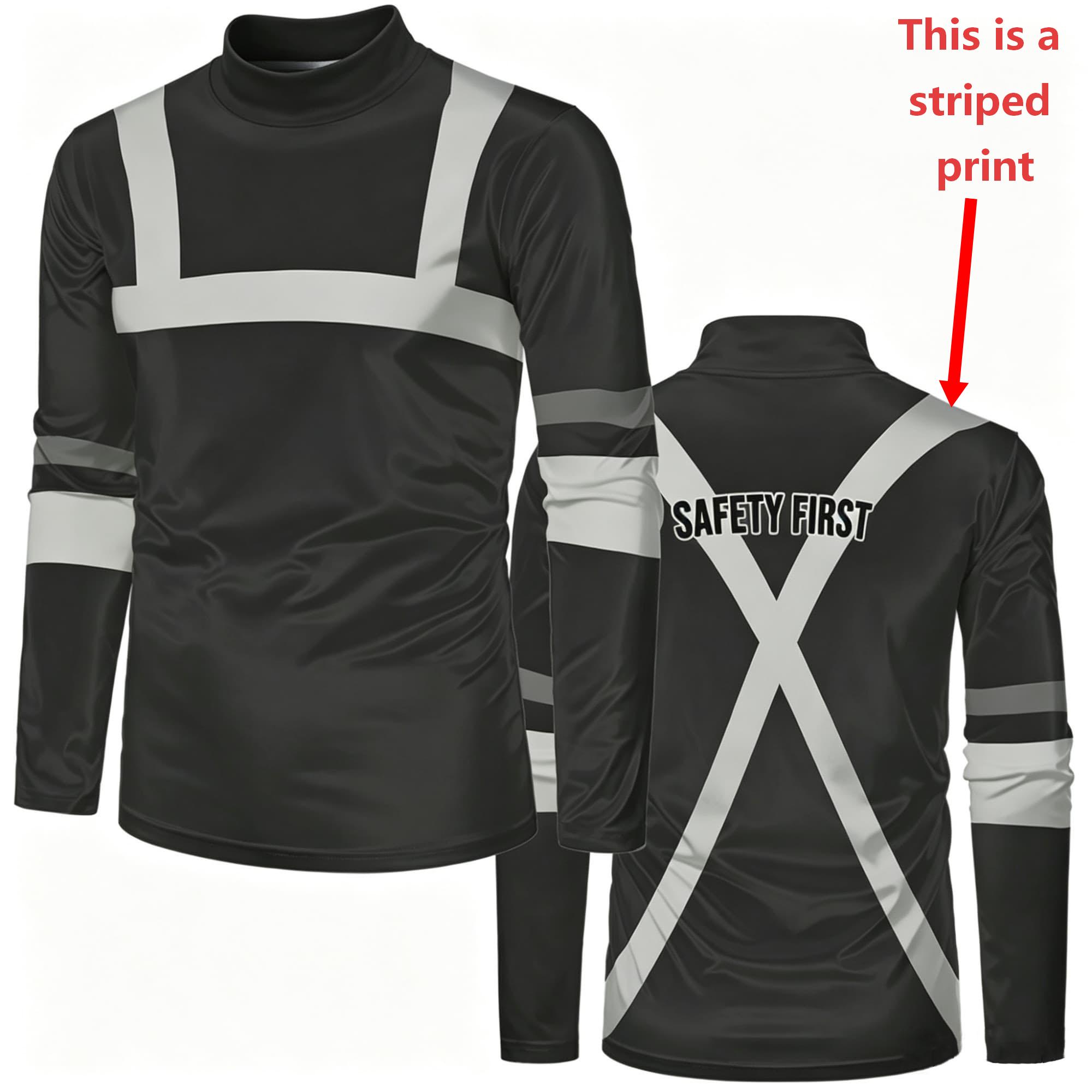 Men Mock Neck Long Sleeve T‑Sh - Men'S Fashion Trends 2025 ulasan dan harga