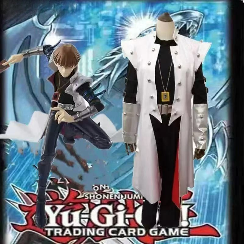Seto Kaiba Anime Game Cosplay  - Trench Coat Men ulasan dan harga