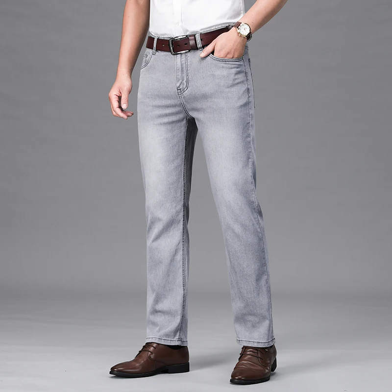 2026 New Summer Thin Elastic J - Men'S Fashion Nova Jeans ulasan dan harga