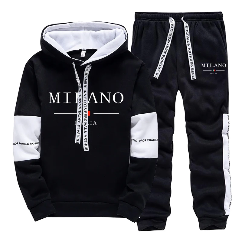 Men's Set/Hoodie/Pants Italy T - Men'S Fashion Trousers ulasan dan harga