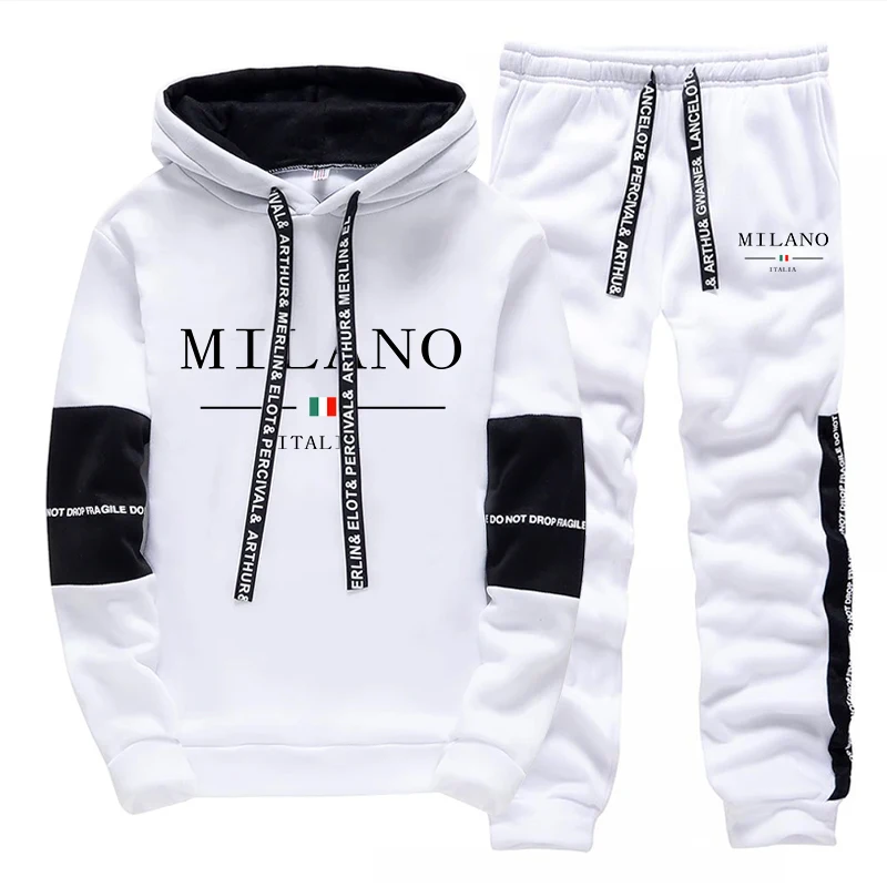 Men's Set/Hoodie/Pants Italy T - Men'S Fashion Trousers ulasan dan harga