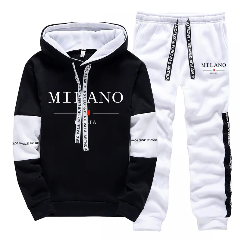 Men's Set/Hoodie/Pants Italy T - Men'S Fashion Trousers ulasan dan harga
