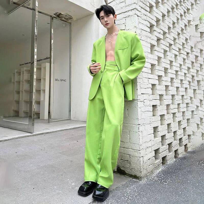 LUZHEN 2026 Spring New Solid C - Men Fashion Elegant ulasan dan harga