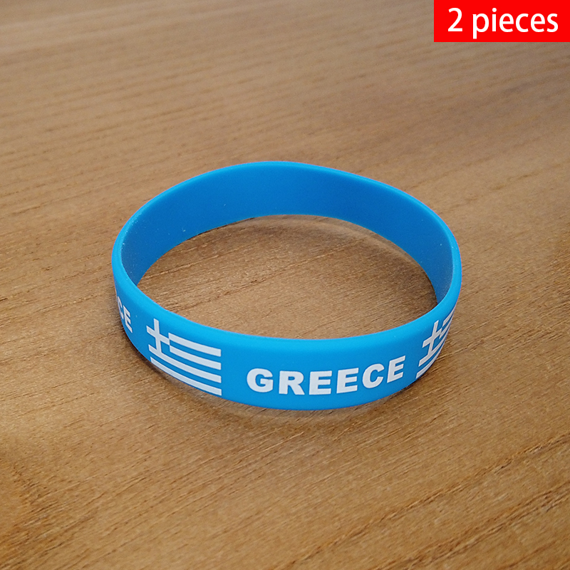 2pcs Greece National Flag Wris - Men'S Fashion Greece ulasan dan harga