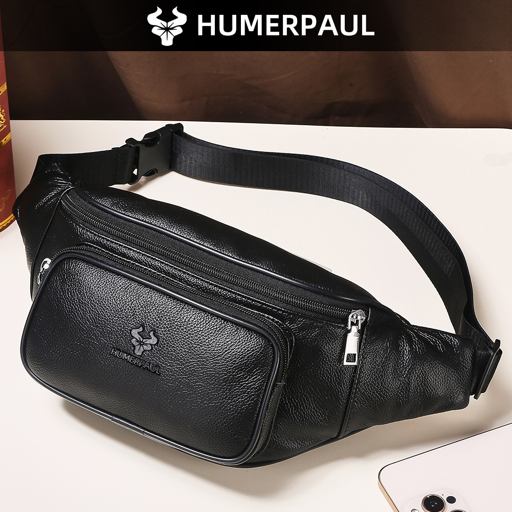 HUMERPAUL Men's Waist Fanny Pa - Leather Belt Braided ulasan dan harga