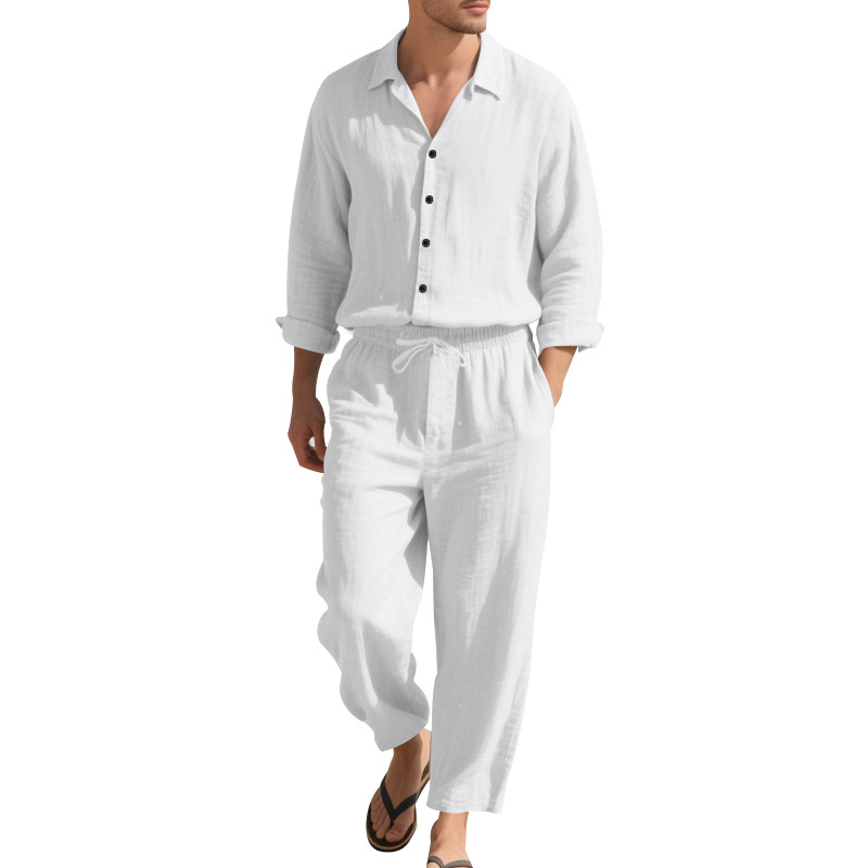 2025 Four Seasons Linen Men's  - Men'S Fashion Essentials 2025 ulasan dan harga