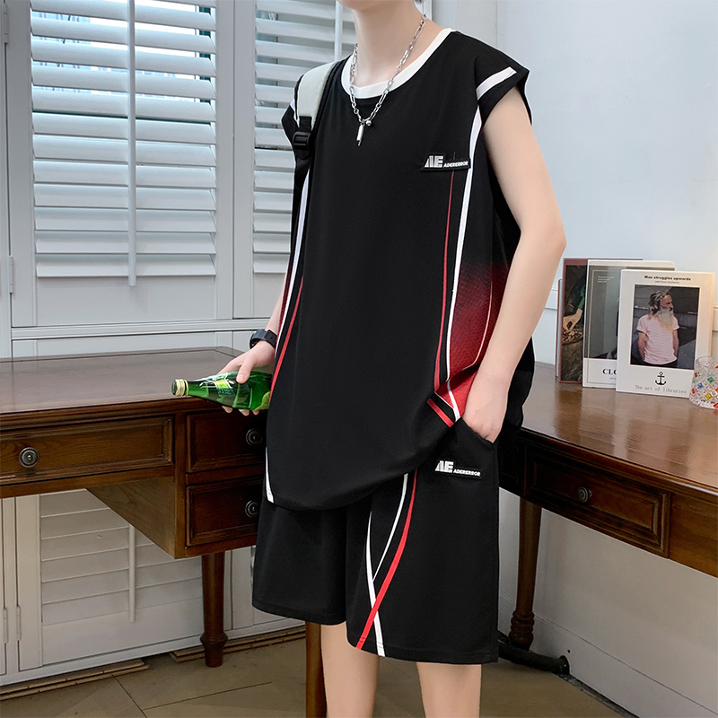 Men's Casual 2-Piece Sportswea - Men'S Fashion Pants ulasan dan harga