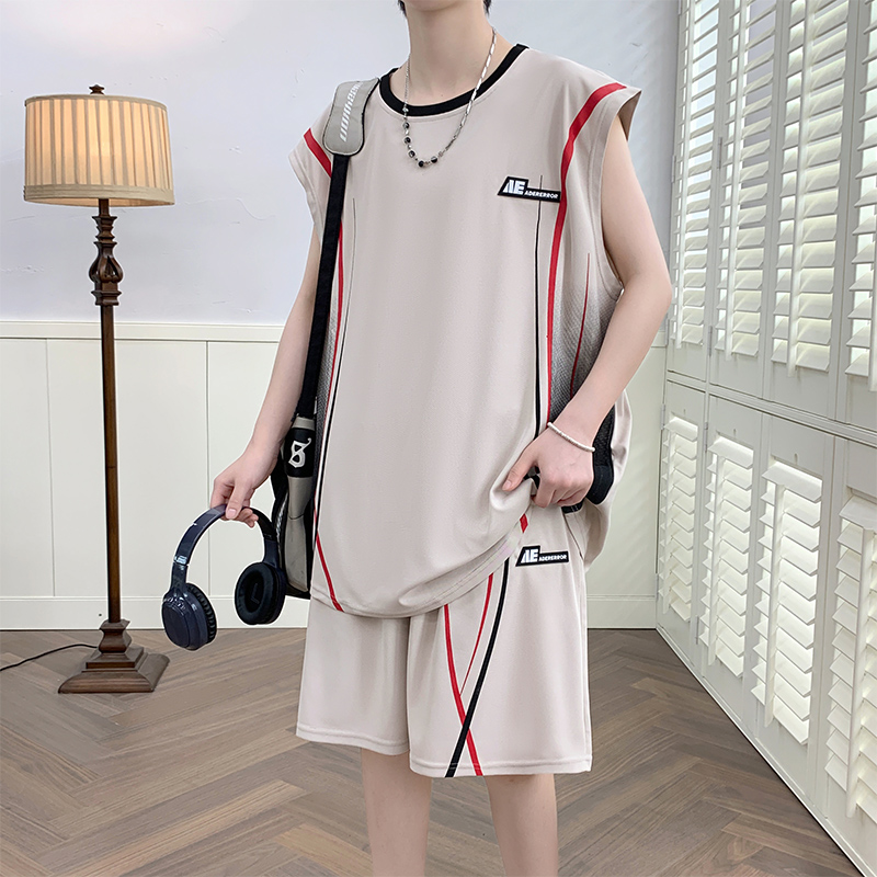 Men's Casual 2-Piece Sportswea - Men'S Fashion Pants ulasan dan harga