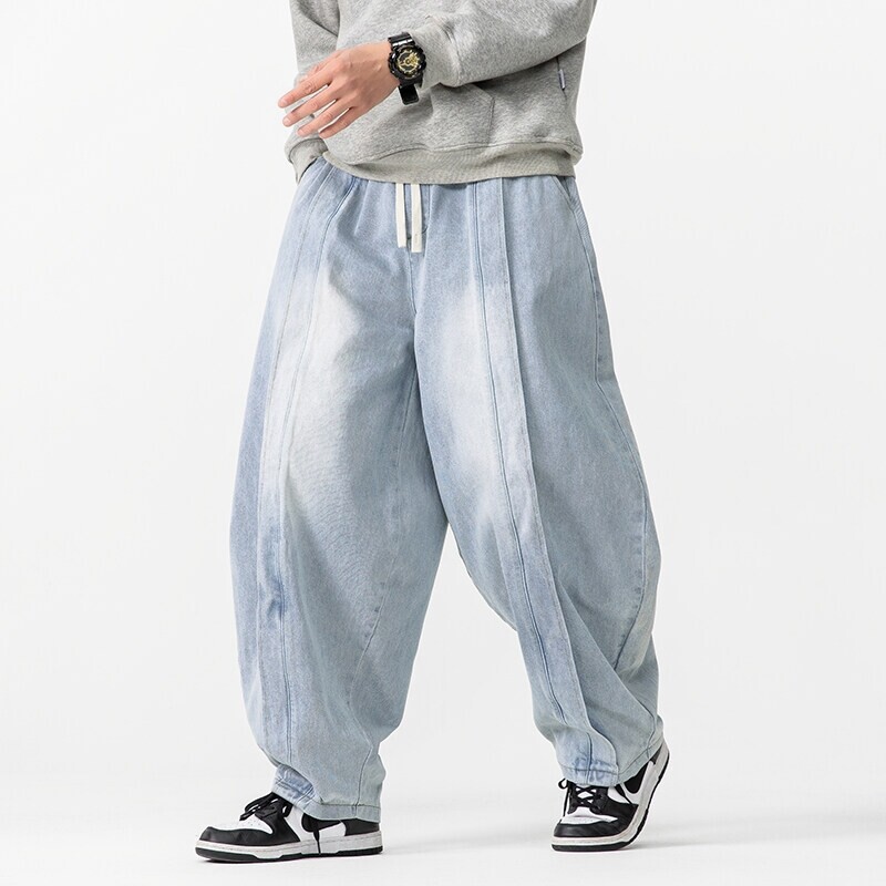2025 New Vintage Harem Pants M - Men'S Fashion Nova Jeans ulasan dan harga