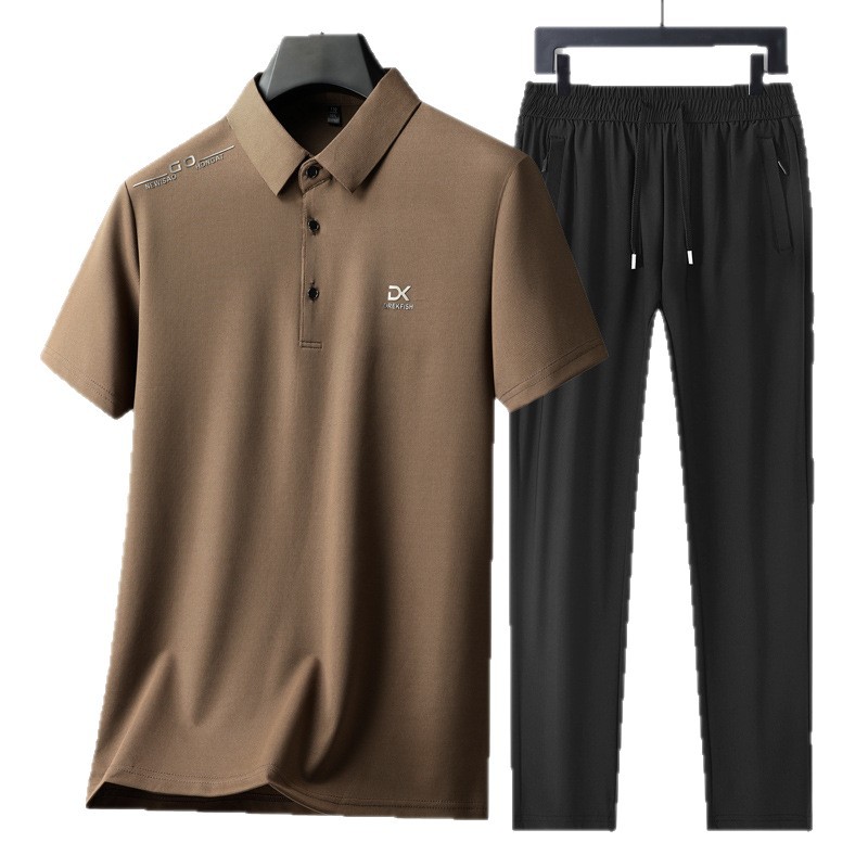 Men's Casual 2-Piece Sportswea - Men'S Fashion Trousers ulasan dan harga