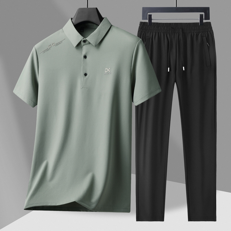 Men's Casual 2-Piece Sportswea - Men'S Fashion Trousers ulasan dan harga