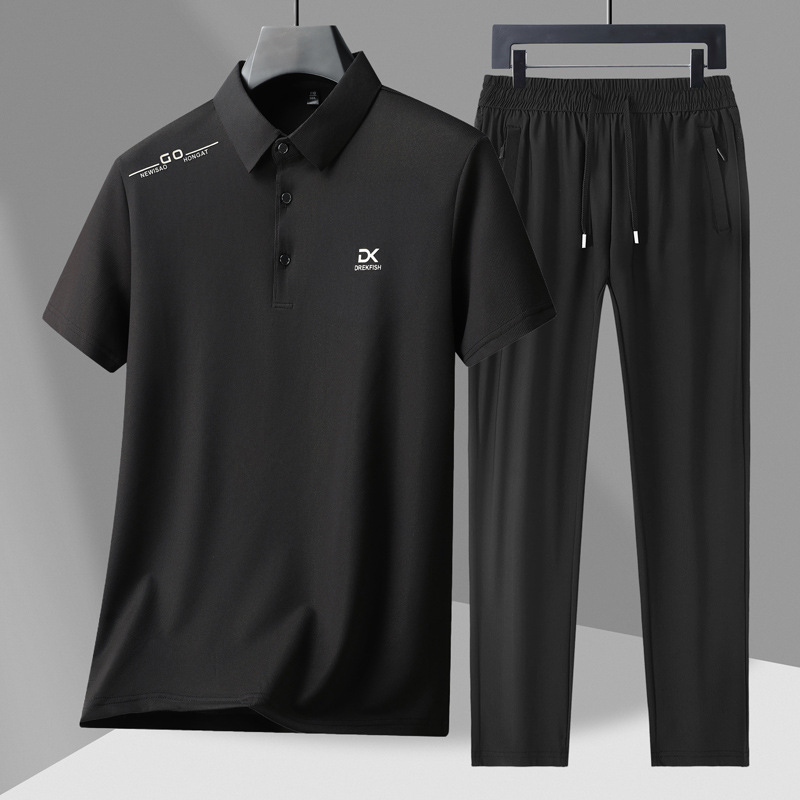 Men's Casual 2-Piece Sportswea - Men'S Fashion Trousers ulasan dan harga