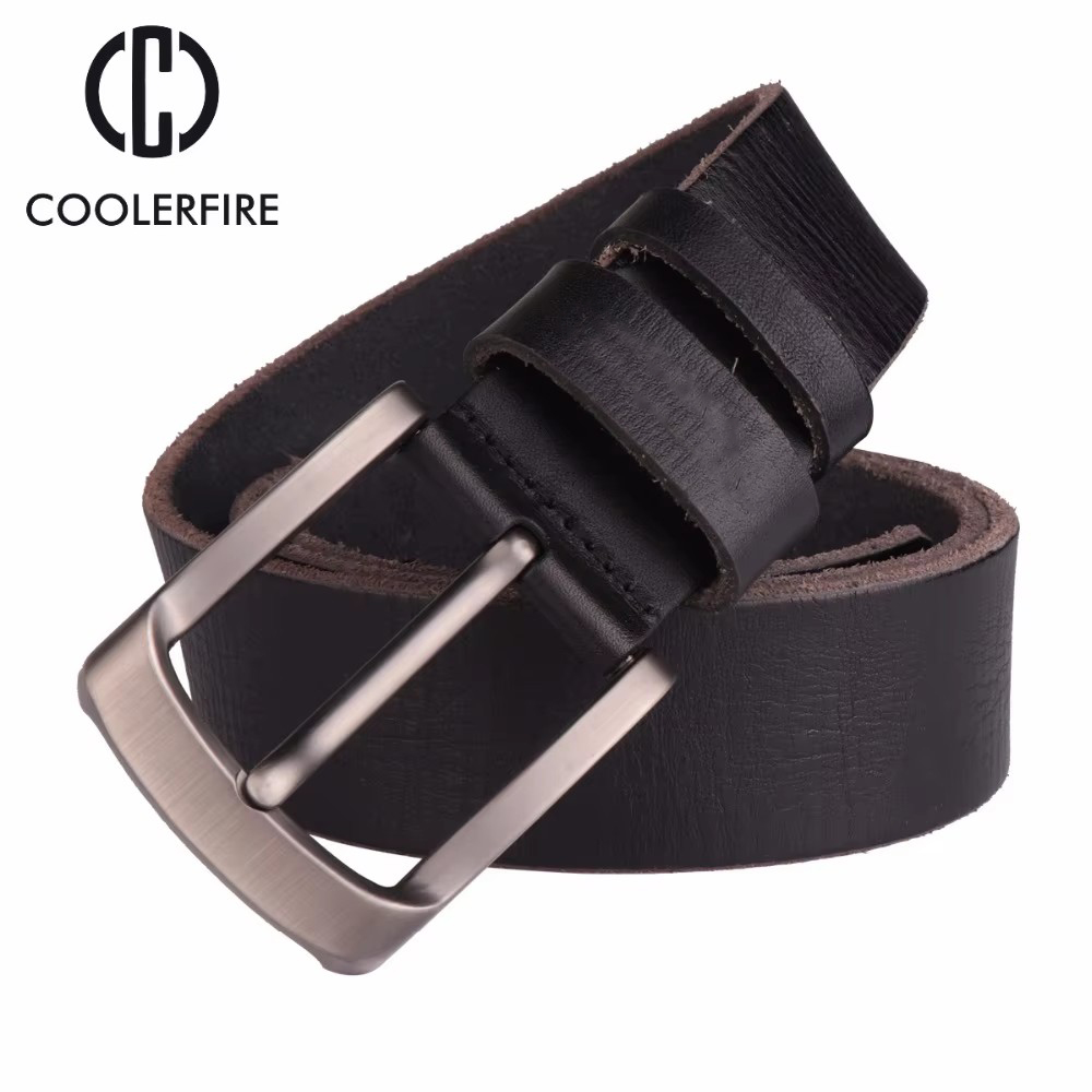 CCOOLERFIRE Men Belt Full Grai - Leather Belt Braided ulasan dan harga